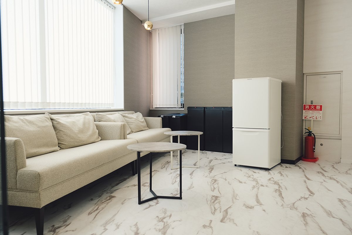 株式会社ブレイン・ラボ オフィス紹介 ラウンジスペース